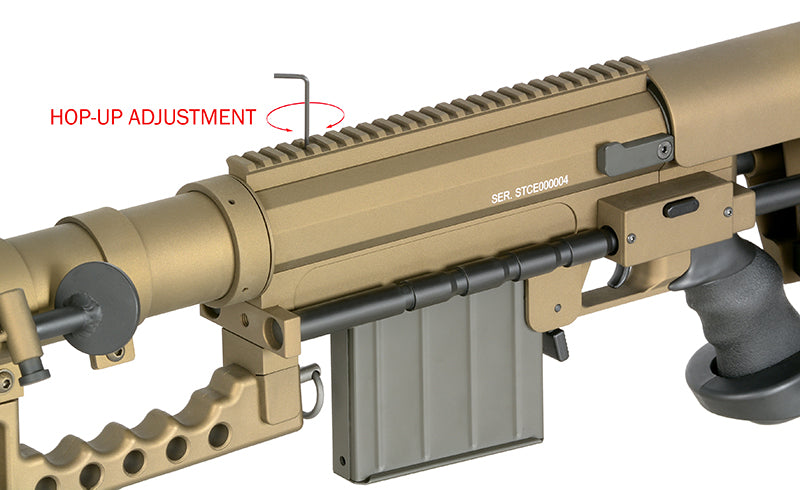 Airsoft rifle bolt-action ST200 Full Metal - Tan