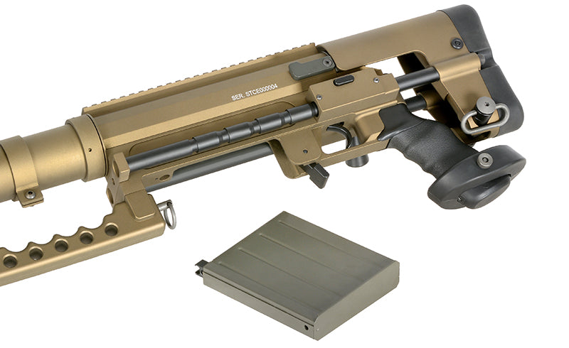 Airsoft rifle bolt-action ST200 Full Metal - Tan