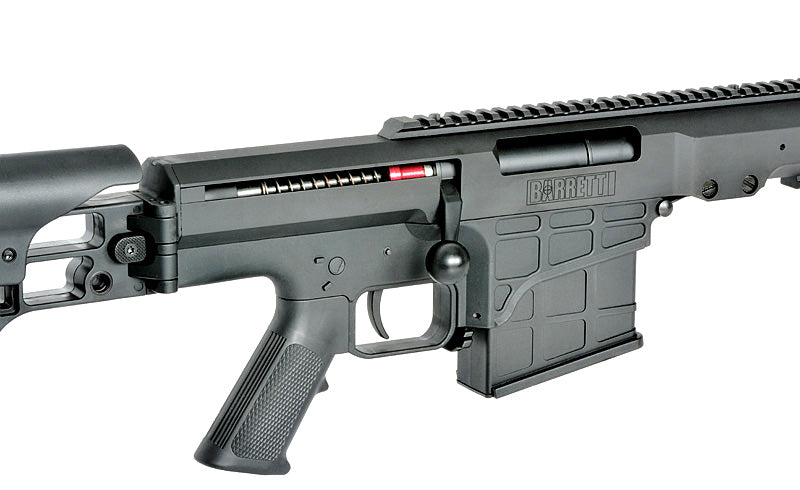 Barrett M98B MRAD Full Metal Airsoft Spring Rifle - Black