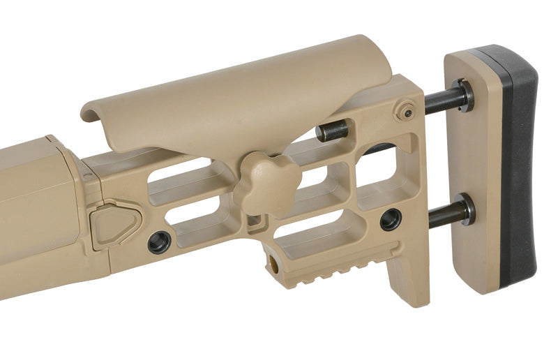 Barrett M98B MRAD Full Metal Airsoft Spring Rifle - Tan