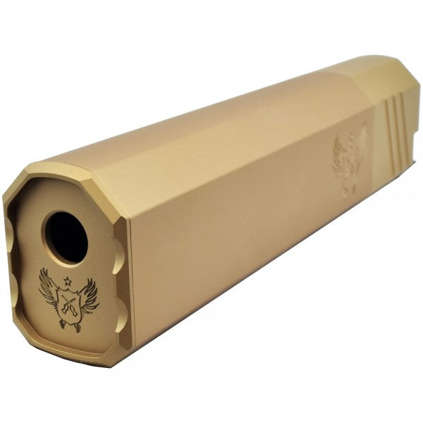 Osprey style 14mm Dummy long Suppressor CCW (tan)