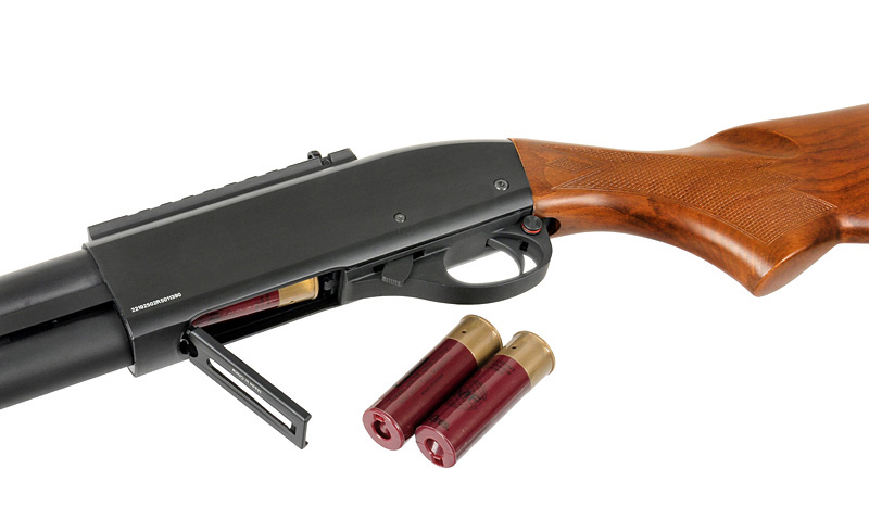 M8870 Shotgun (Green Gas Powered) - Real Wood