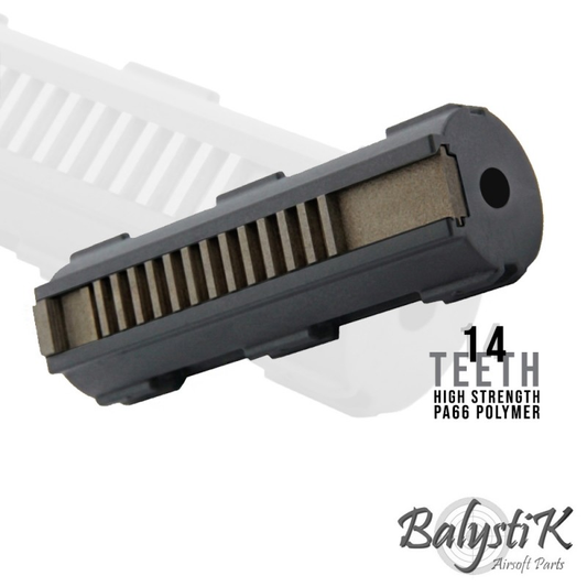 Balystik lightweight 14 teeth steel piston
