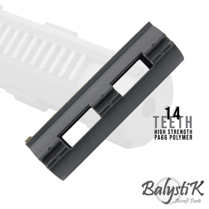 Balystik lightweight 14 teeth steel piston