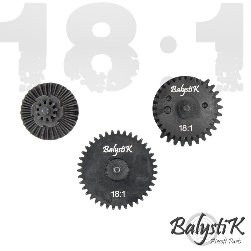 Balystik steel CNC gearset (Variantes)