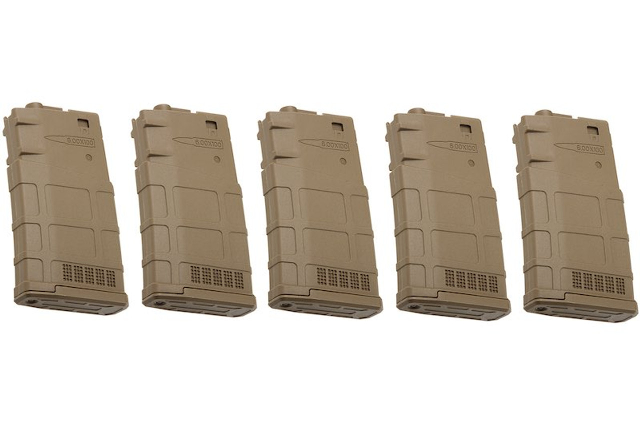 ARES AR308 / SR25-M110 Series Magazine (130 rounds) - Dark Earth