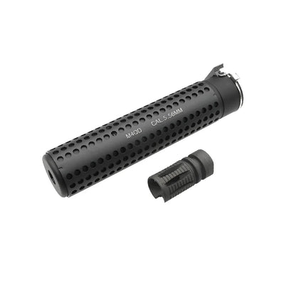 M4QD knight's style aluminum silencer with flash hider