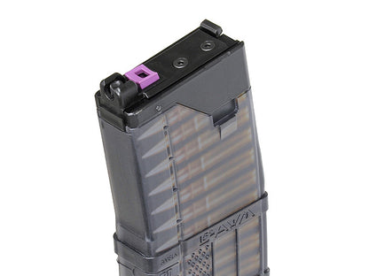 Green Gas LANCER L5 AWN magazine for CGS, MWS GBBr - Black [EMG]