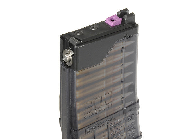 Green Gas LANCER L5 AWN magazine for CGS, MWS GBBr - Black [EMG]