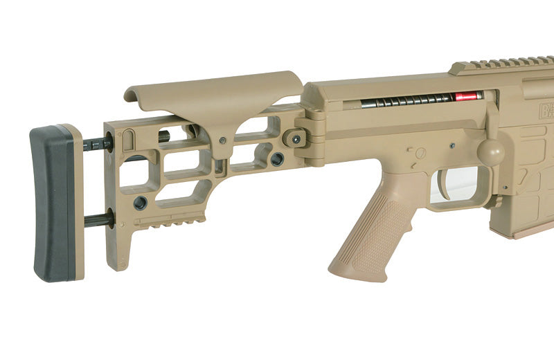 Barrett M98B MRAD Full Metal Airsoft Spring Rifle - Tan
