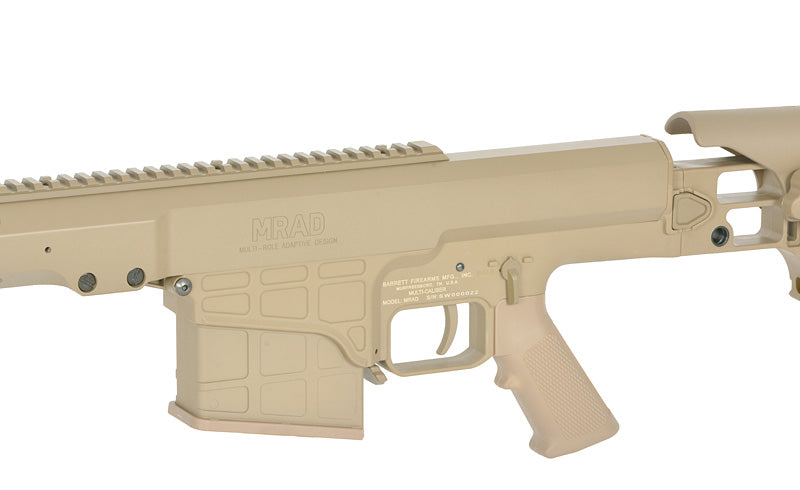 Barrett M98B MRAD Full Metal Airsoft Spring Rifle - Tan