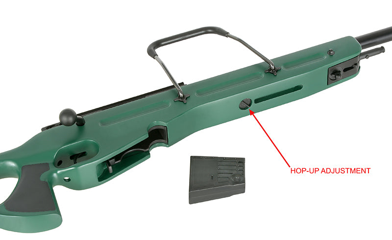 Réplica del rifle de cerrojo SW-25 - SV-98 - Madera auténtica