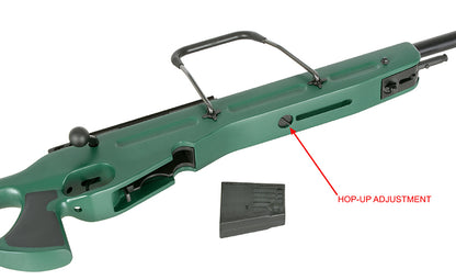 Réplica del rifle de cerrojo SW-25 - SV-98 - Madera auténtica
