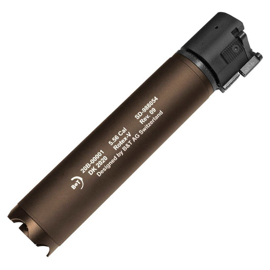 B&amp;T Rotex-V airsoft suppressor - MUD