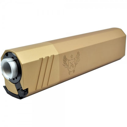 Osprey style 14mm Dummy long Suppressor CCW (tan)