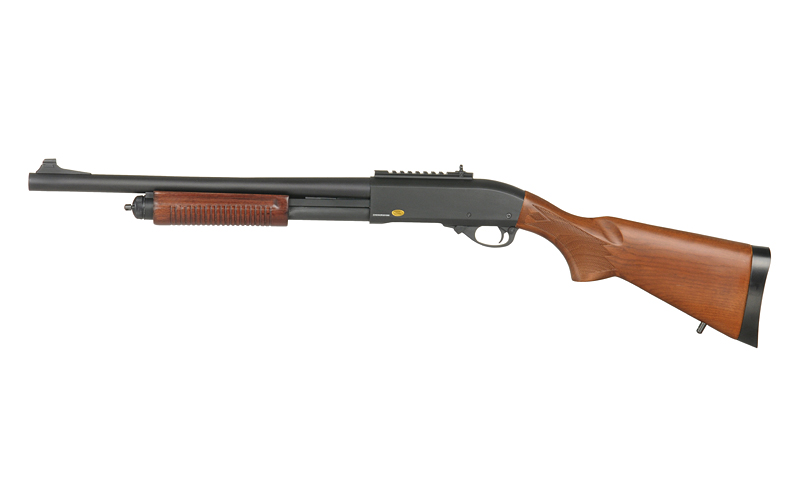 M8870 Shotgun (Green Gas Powered) - Real Wood 