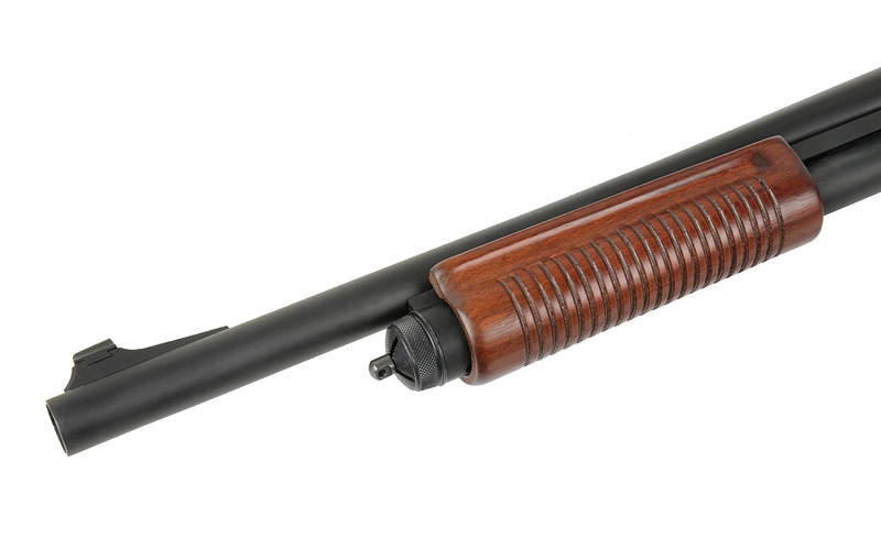 M8870 Shotgun (Green Gas Powered) - Real Wood 