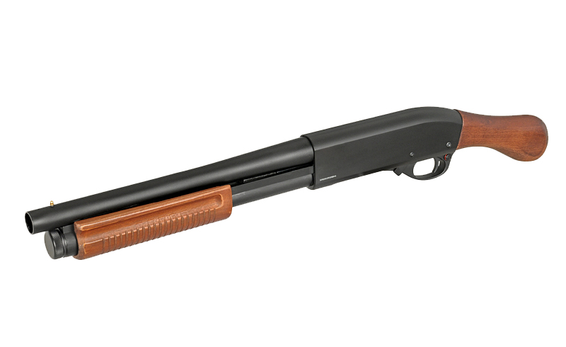 M8877 Shotgun (Green Gas Powered) - Real Wood 