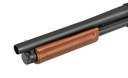M8877 Shotgun (Green Gas Powered) - Real Wood 